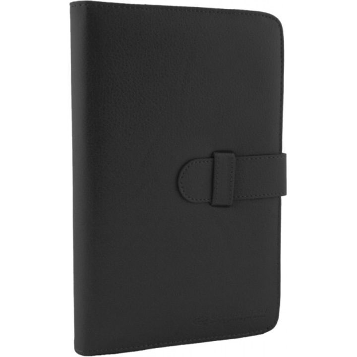 Esperanza ET181K, 7", Műbőr, Fekete, Tablet tok
