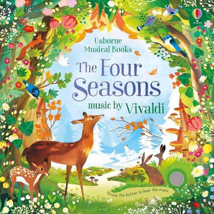 Carte muzicala cu Anotimpurile lui Vivaldi Four Seasons