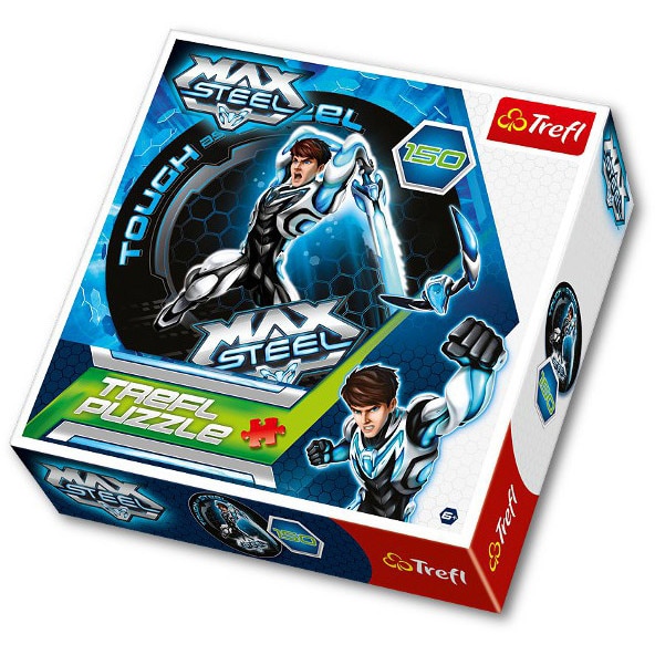 Puzzle rotund Trefl - Max Steel, 150 piese (40471)