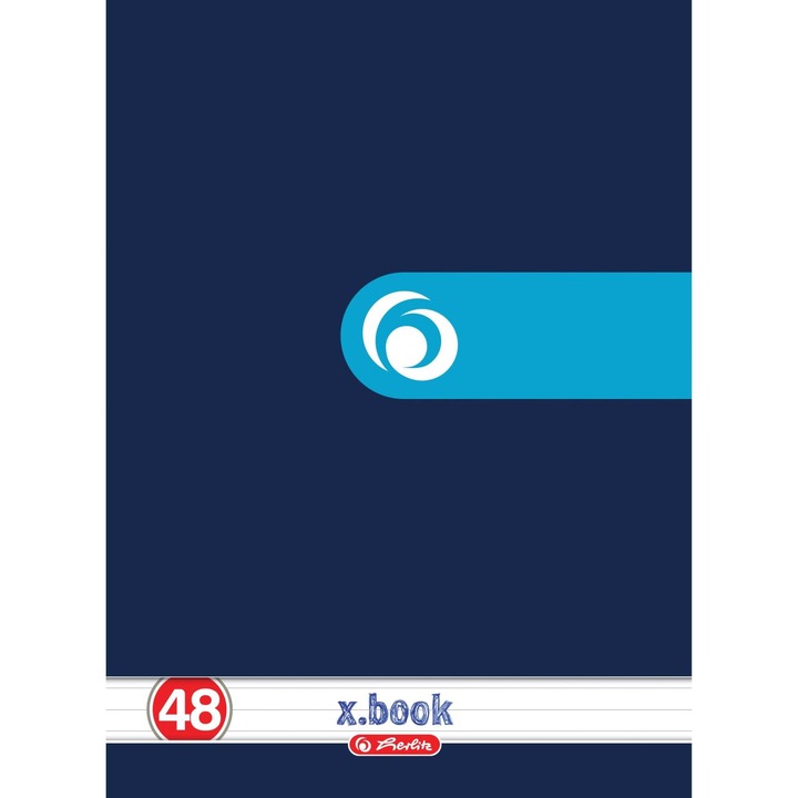 Caiet Herlitz, A4, 60 file, coperta policromie, dictando