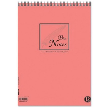 Bloc notes A4 cu microperforatii si spira metalica EVO, 80 file, aritmetica Bloc notes A4 cu microperforatii si spira metalica EVO, 80 file, aritmetica