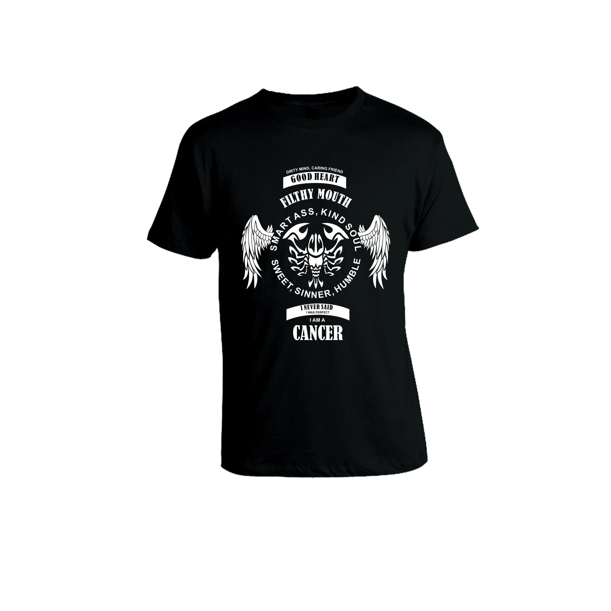 Tricou personalizat zodia rac, Adler/Malfini, 100 bumbac, unisex, marimea S