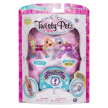 Set Twisty Petz - Pachet 3 figurine transformabile in bratari - Bubbleyum Kitty, Sugarstar Hying Pony si figurina surpriza Set Twisty Petz - Pachet 3 figurine transformabile in bratari - Bubbleyum Kitty, Sugarstar Hying Pony si figurina surpriza