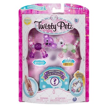 Set Twisty Petz - Pachet 3 figurine transformabile in bratari - Queenie Koala, Snowflakes Unicorn si figurina surpriza Set Twisty Petz - Pachet 3 figurine transformabile in bratari - Queenie Koala, Snowflakes Unicorn si figurina surpriza