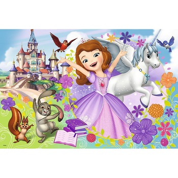 Puzzle Trefl - Princess Sofia, 24 piese XXL (64832) Puzzle Trefl - Princess Sofia, 24 piese XXL (64832)