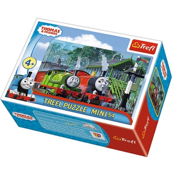 Puzzle Trefl - Thomas & Friends, 54 piese mini (58248) Puzzle Trefl - Thomas & Friends, 54 piese mini (58248)