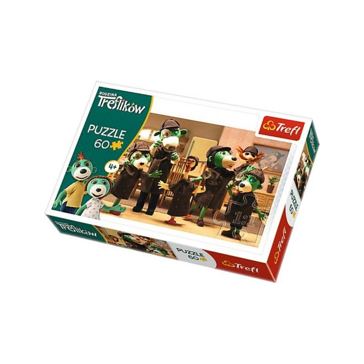 Trefl 60 db-os puzzle - A Treflikow család kalandjai (17308)