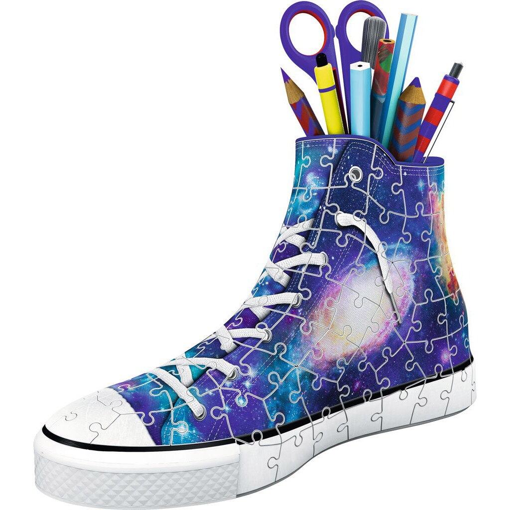 Puzzle 3D Ravensburger - Sneaker - Galaxy Design, 108 piese (11219)