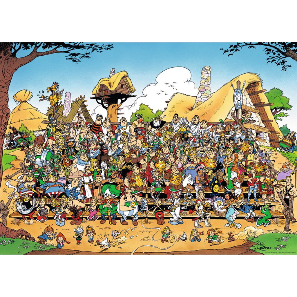 Puzzle Ravensburger - Asterix and Obelix - Family Picture, 1.000 piese (15434)