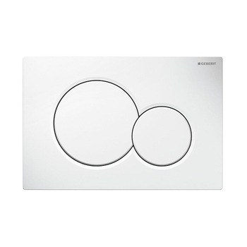 Clapeta cu actionare dubla, alb, Sigma 01, Geberit Clapeta cu actionare dubla, alb, Sigma 01, Geberit