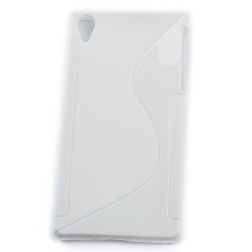 Husa Sony Xperia Z3, Alb, S Line Silicon