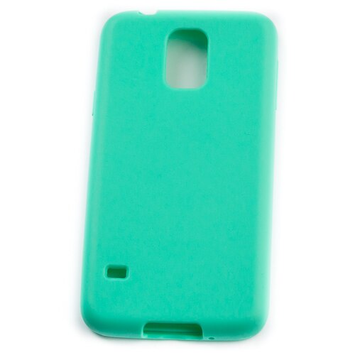 Husa Samsung Galaxy S5 I9600 G900, Turcoaz, Full Protection, Silicon
