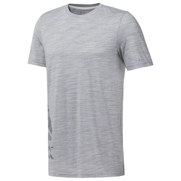 Tricou Reebok el marble group tee, S EU, Gri