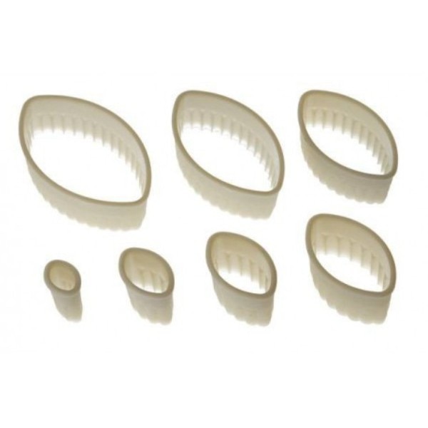 Set Decupatoare Silikomart, 7 bucati, Ovale