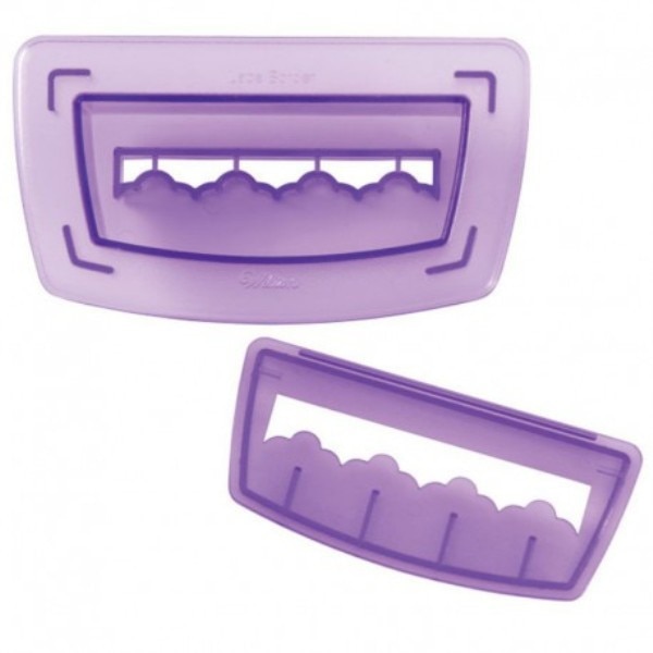 Decupator Wilton, din Plastic pentru Bordura Dantelata 