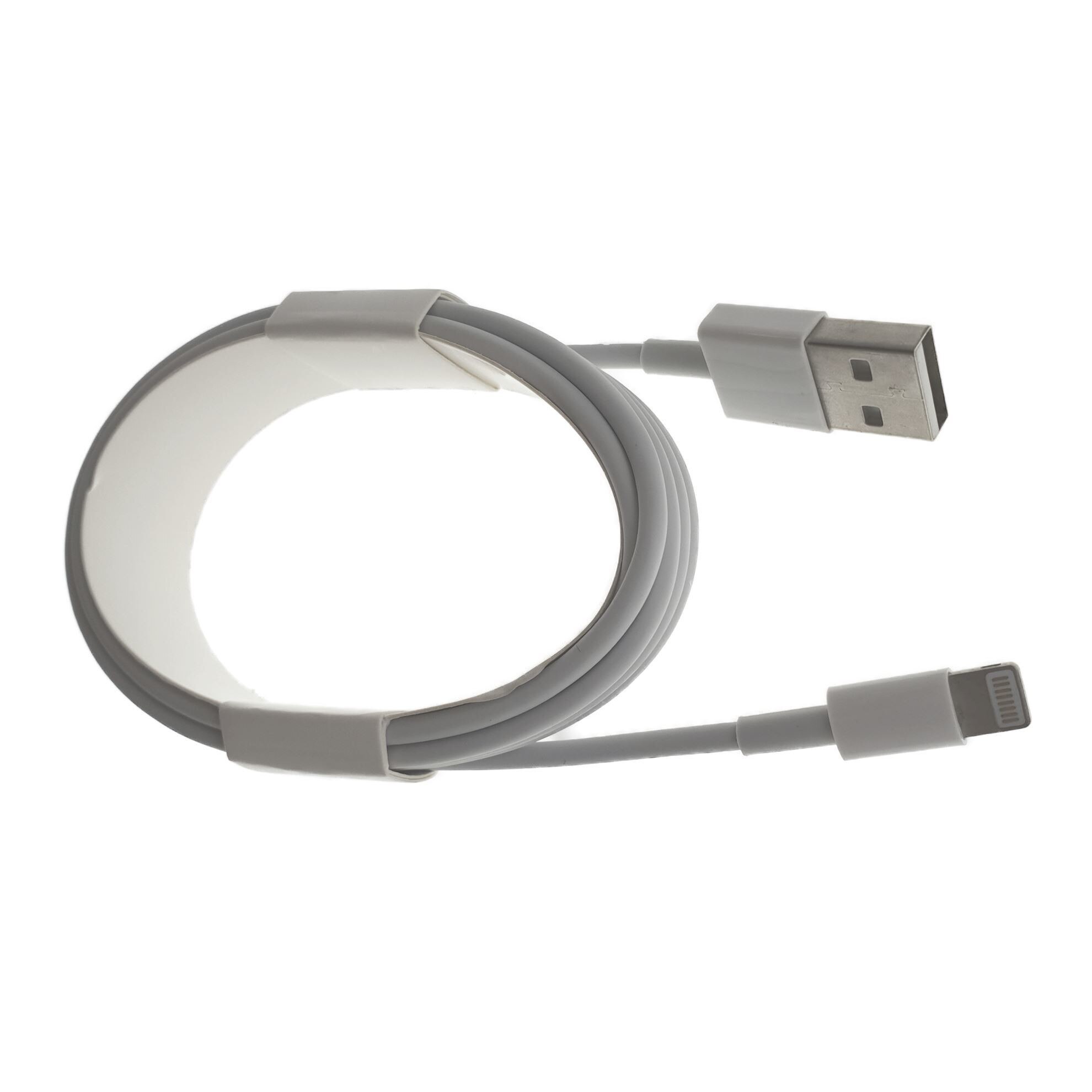 Cablu Omega lightning , calitate superioara,1,2A, 2 m,alb