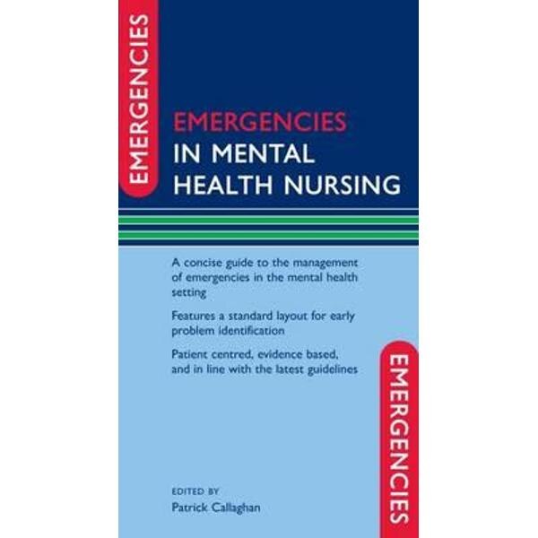 Emergencies in Mental Health Nursing