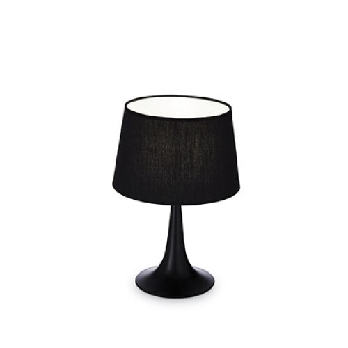 Veioza LONDON 110554, Ideal Lux, negru, 1 x 60W E27