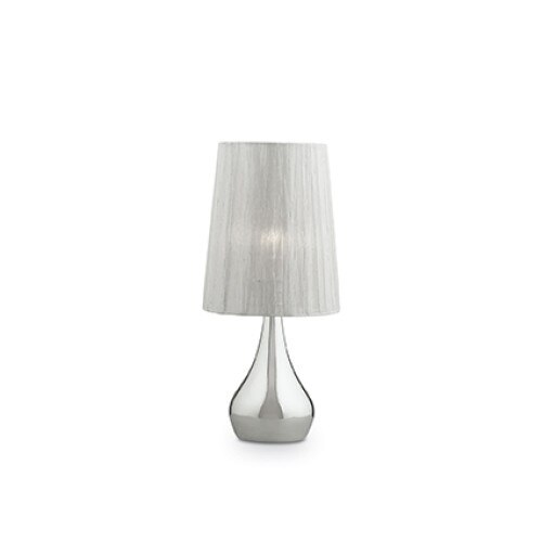 Veioza ETERNITY 035987, Ideal Lux, argintiu, 1 x 40W E14