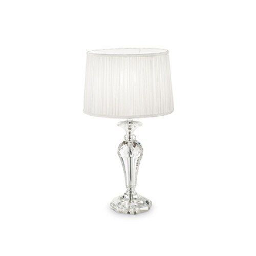 Veioza KATE 122885, Ideal Lux, alb, 1 x 60W E27