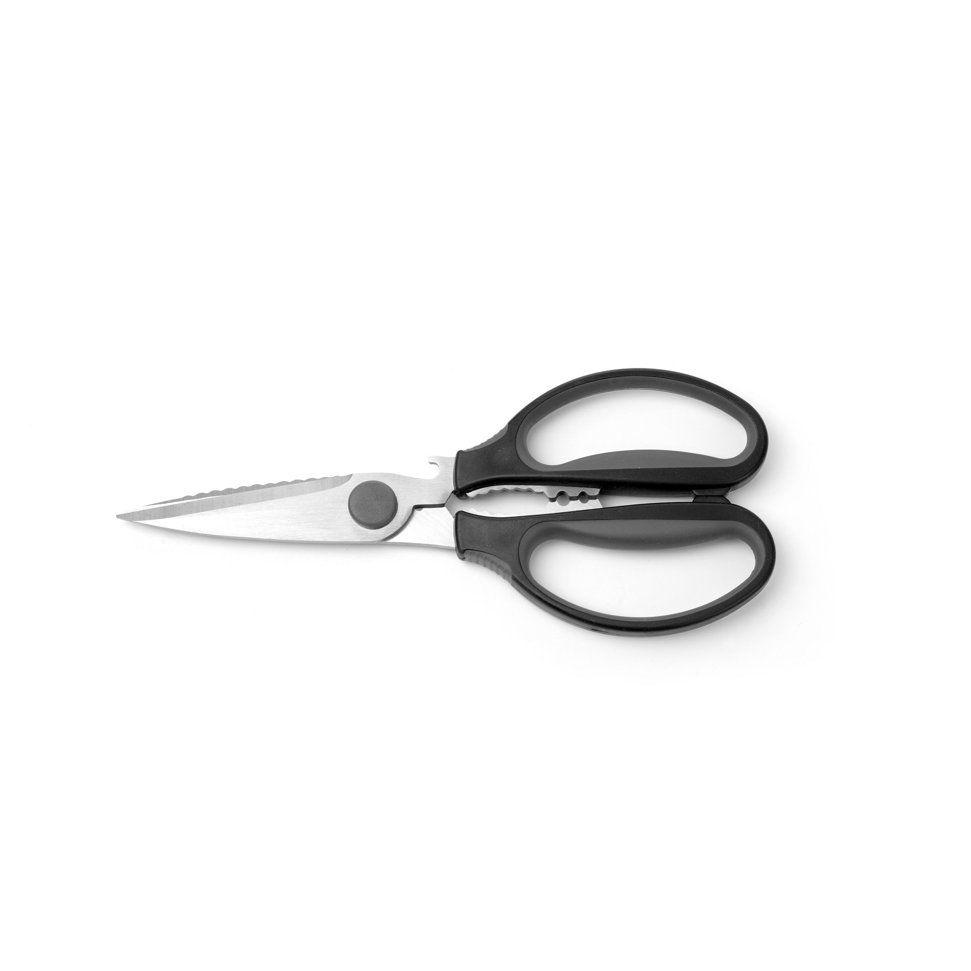 Foarfeca de bucatarie 220mm, detasabila, din inox cu maner softgrip, polipropilena, Hendi