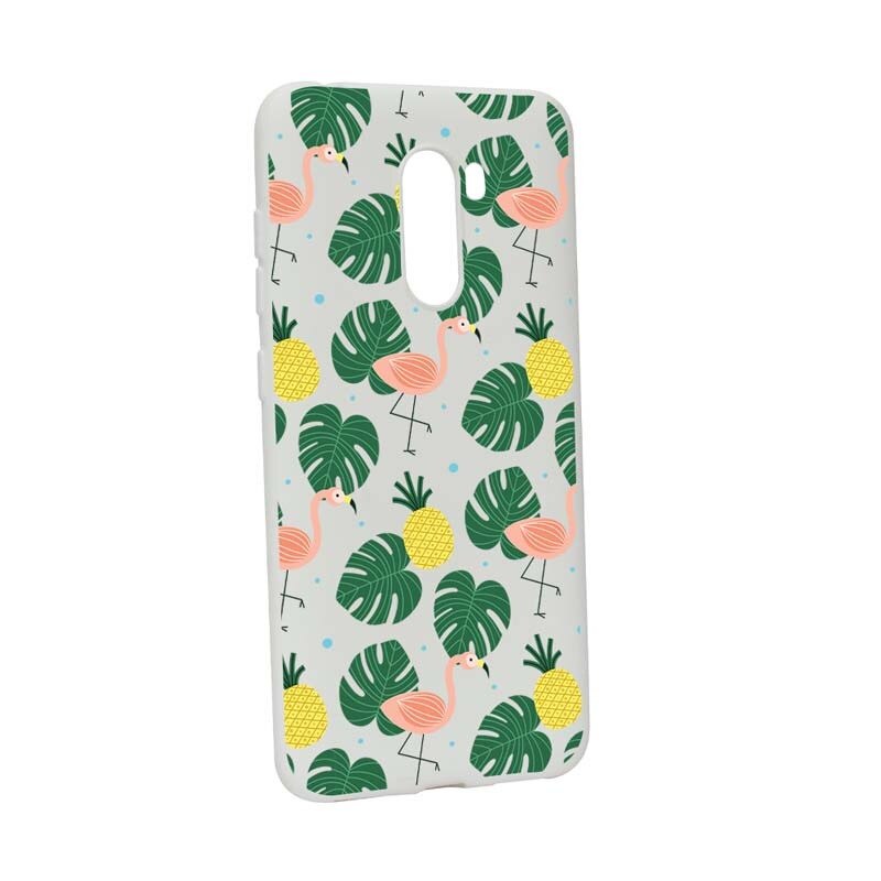 Husa Xiaomi PocoPhone F1, Silicon, Tropical W93