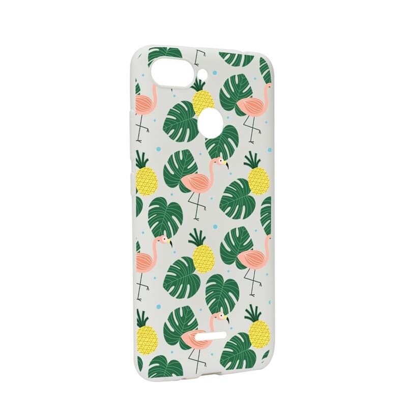 Husa Xiaomi Redmi 6, Silicon, Tropical W93