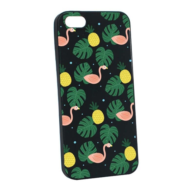 Husa Apple iPhone SE / 5S / 5, Silicon, Tropical B93