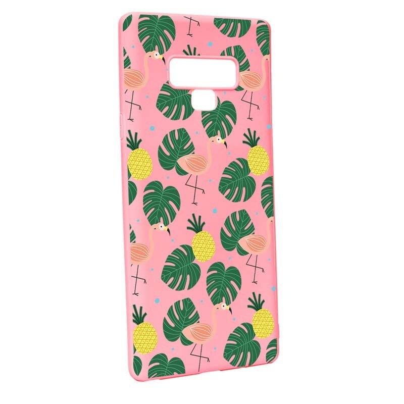 Husa Samsung Galaxy Note 9, Silicon, Tropical P93