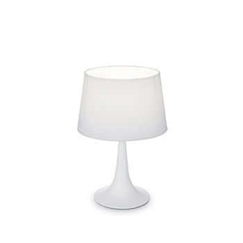 Veioza LONDON 110530, Ideal Lux, alb, 1 x 60W E27 Veioza LONDON 110530, Ideal Lux, alb, 1 x 60W E27