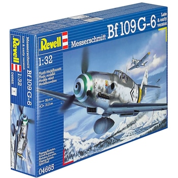 Messermith Bf109 F-2/4, model asambla, Revell Messermith Bf109 F-2/4, model asambla, Revell