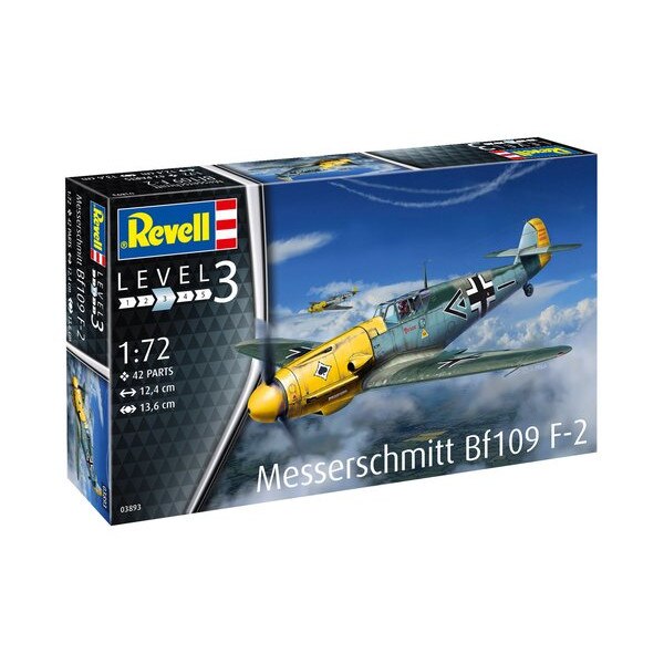 Bf 109, model prefabricat, Revell