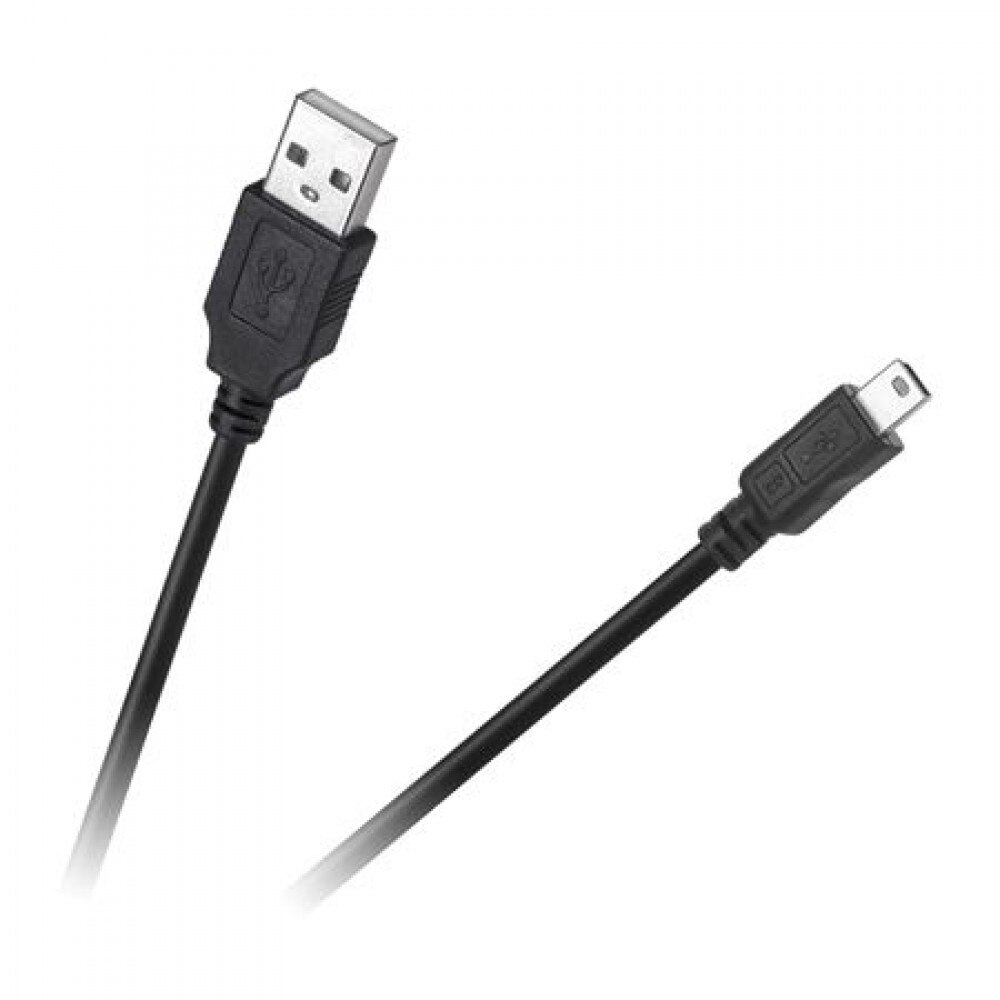 Cablu USB - mini USB, 1,8m, Eco-Line, Cabletech - 402618
