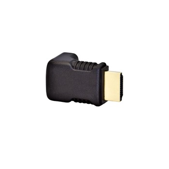 Adaptor HDMI Black Connect Typ 90 grade Adaptor HDMI Black Connect Typ 90 grade