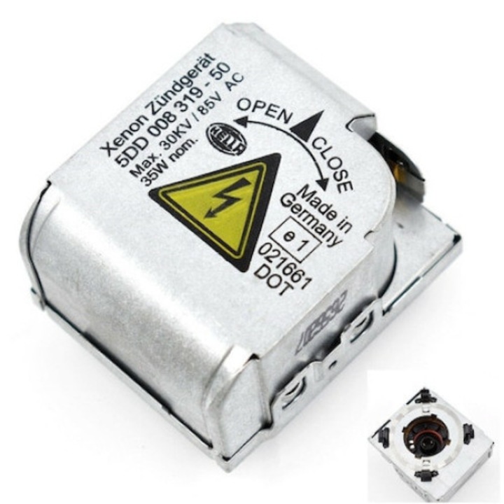 Igniter Hella 5DD 008 319-50 D, 4E0941471, 63126907489, 0028202526 BEC XENON D2S D2R