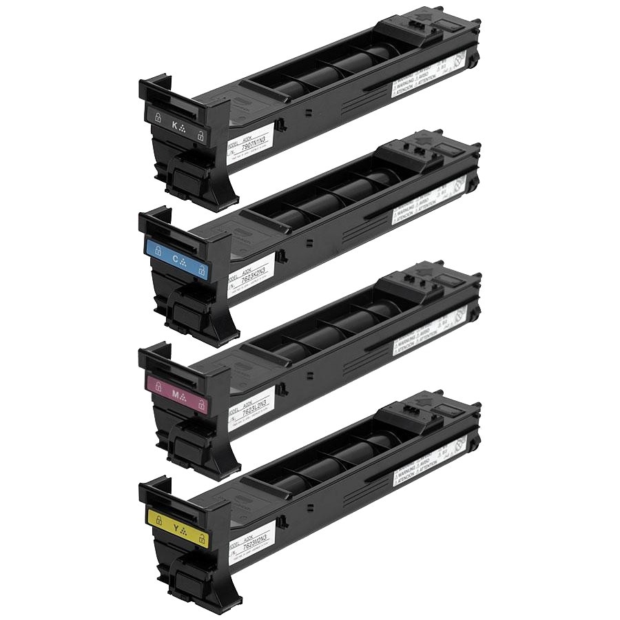 Set 4 Toner BK/C/M/Y 32000 Pag. Compatibil pentru Konica-Minolta magicolor 4650EN,Magicolor 4650DN,Magicolor 4690MF,4695MF