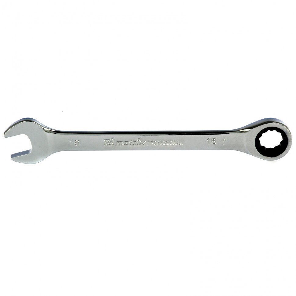 Cheie combinata cu clichet, 16 mm, lustruita// MTX PROFESSIONAL
