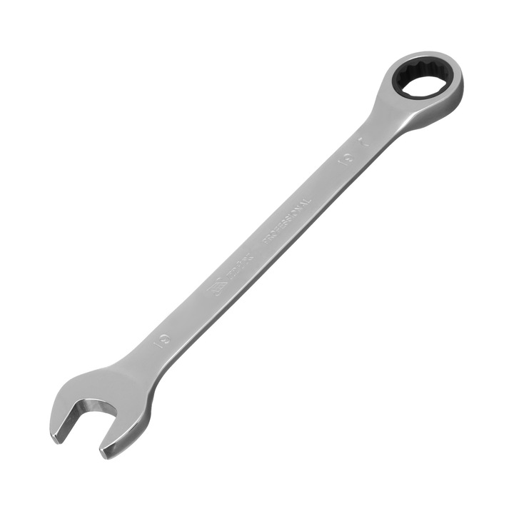 Cheie combinata cu clichet, 19 mm, lustruita// MTX PROFESSIONAL