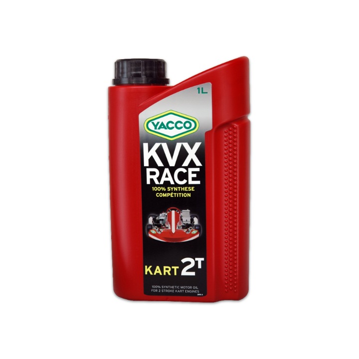 Ulei de motor YACCO KVX RACE 2T pentru motoarele de Karturi- 1L