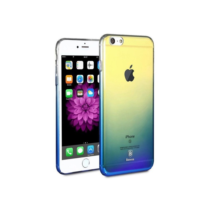 Защитен калъф за iPhone 8 Plus, Blue Gradient Color Changer, Hard Case