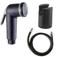 3 seturi complete dus igienic rotund bidet in polipropilena oasi negru suport fix in abs tub negru consolidat si kit de fixare imagen 2_0_
0