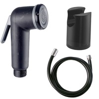 3 seturi complete dus igienic rotund bidet in polipropilena oasi negru suport fix in abs tub negru consolidat si kit de fixare imagen 2_0_
0