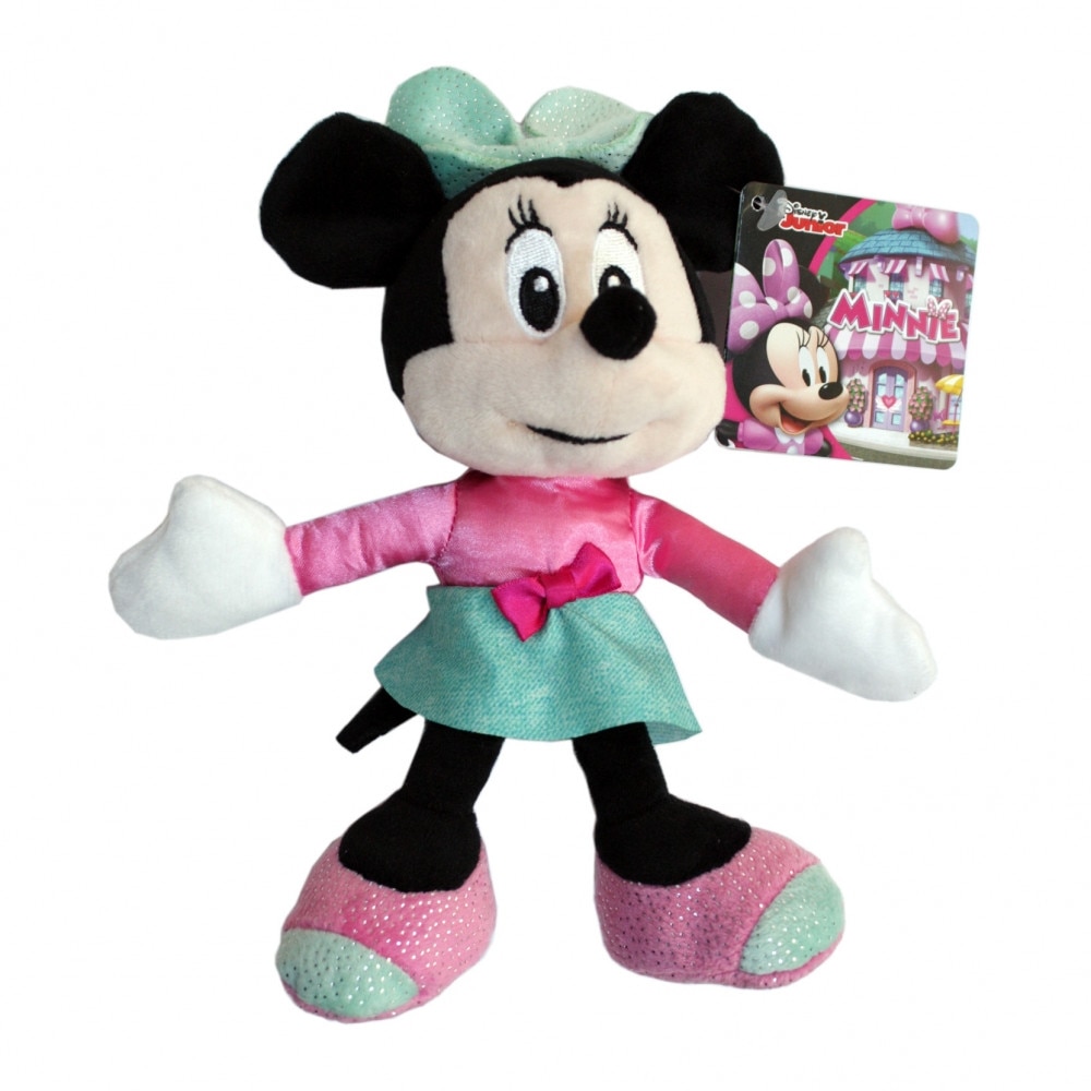 Jucarie de plus Simba Nicotoy Minnie cu Fusta Turcoaz 17 cm