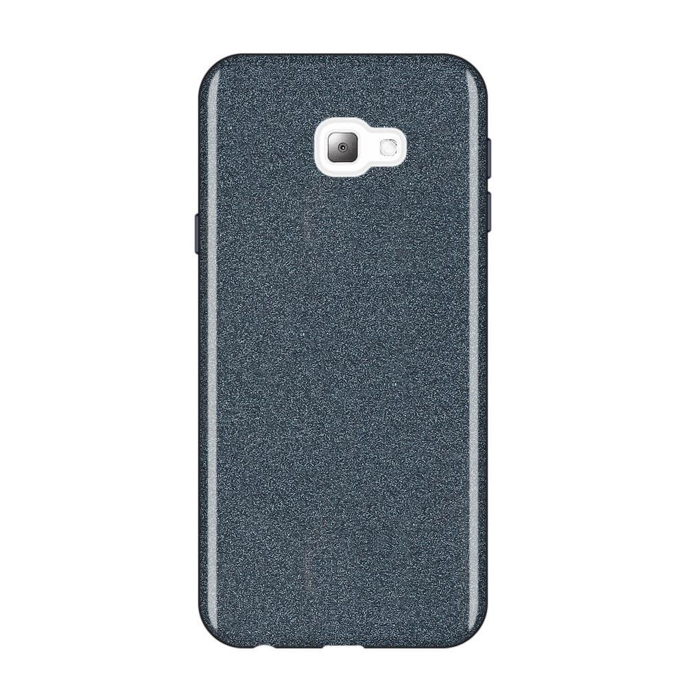 Husa Samsung Galaxy J4 Plus 2018 Shiny TPU Sclipici - gri