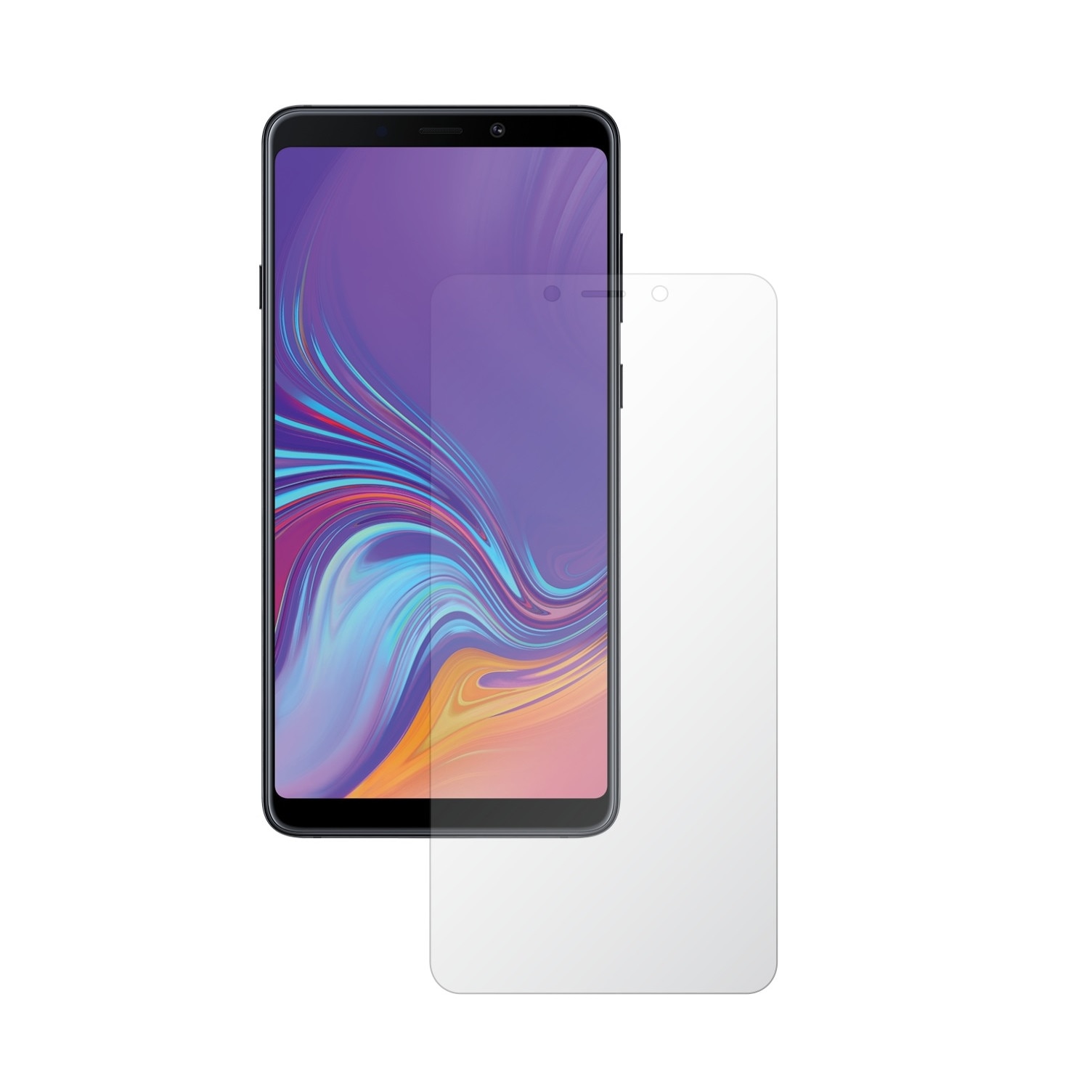 Samsung Galaxy A9 (2018) - Invisible Skinz UHD AutoRegeneranta, Folie Siliconica Protectie Ecran Ultra-Clear cu Acoperire Totala, Edge to Edge Full Display Cover,Adeziva si Foarte Flexibila