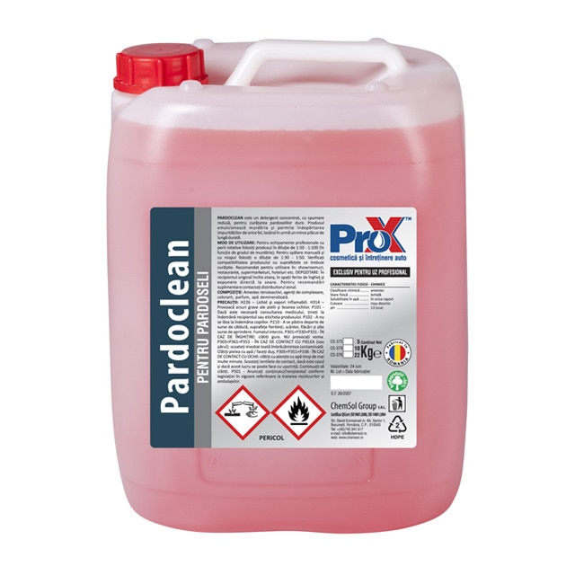 Detergent concentrat pentru pardoseli dure Pro X Pardoclean, 5 kg