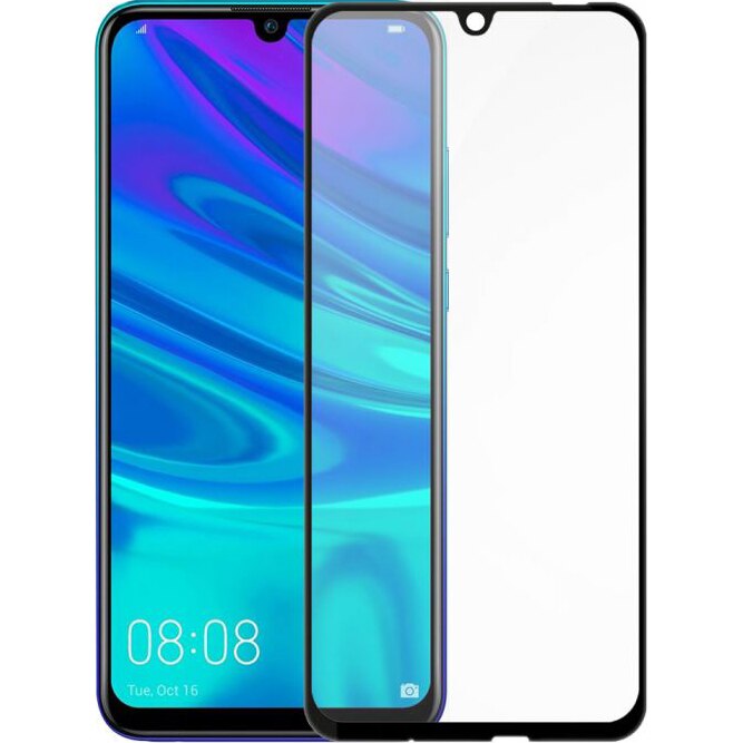 Folie de protectie Devia Sticla Frame pentru Huawei P Smart 2019, Negru
