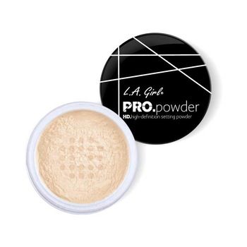 Pudra pulbere translucida pentru fixare L.A Girl HD PRO Setting Powder, Banana Yellow, 5 gr Pudra pulbere translucida pentru fixare L.A Girl HD PRO Setting Powder, Banana Yellow, 5 gr