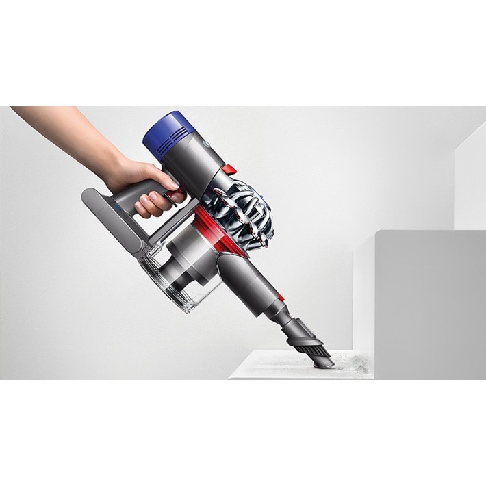 Aspirator vertical Dyson V7 Fluffy, 21.6 V, 0.5 L, Argintiu Aspirator vertical Dyson V7 Fluffy, 21.6 V, 0.5 L, Argintiu