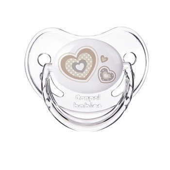 Suzeta silicon ortodontica 18 luni +, bej, Canpol 22/567 Suzeta silicon ortodontica 18 luni +, bej, Canpol 22/567